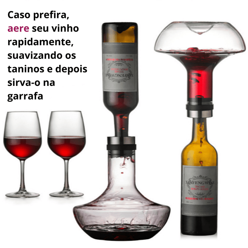 Decanter Tripla Função